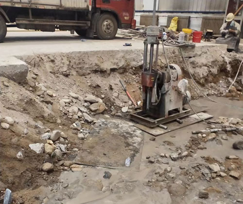 文安公路下沉压浆