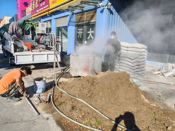 文安顶管注浆加固